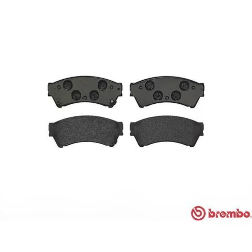 Sada brzdových platničiek kotúčovej brzdy P 49 039 /BREMBO/ - obr. 1