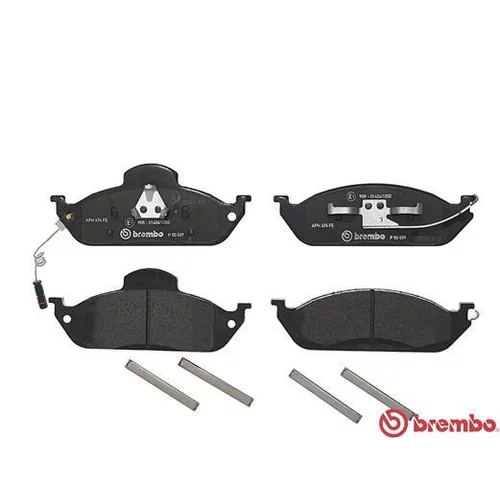 Sada brzdových platničiek kotúčovej brzdy P 50 039 /BREMBO/ - obr. 1