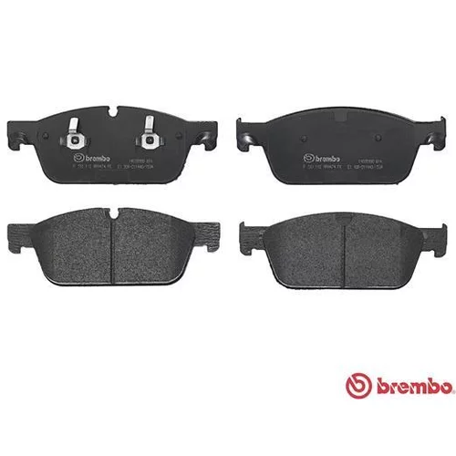 Sada brzdových platničiek kotúčovej brzdy P 50 112 /BREMBO/ - obr. 1