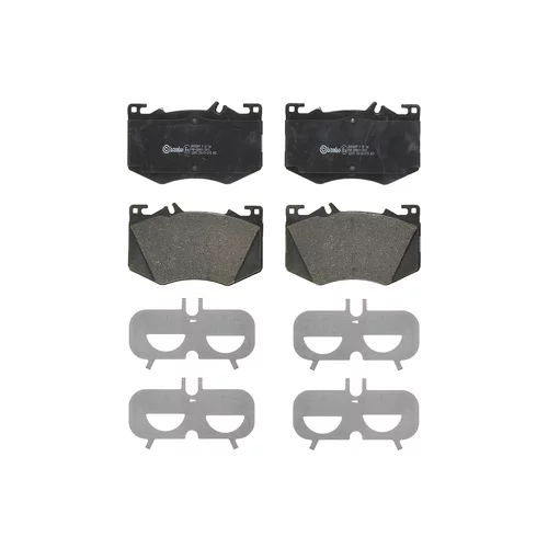 Sada brzdových platničiek kotúčovej brzdy P 50 166 /BREMBO/ - obr. 1
