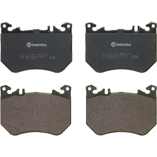 Sada brzdových platničiek kotúčovej brzdy P 50 189 /BREMBO/ - obr. 2