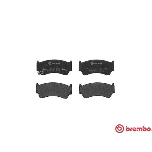Sada brzdových platničiek kotúčovej brzdy P 56 033 /BREMBO/ - obr. 1
