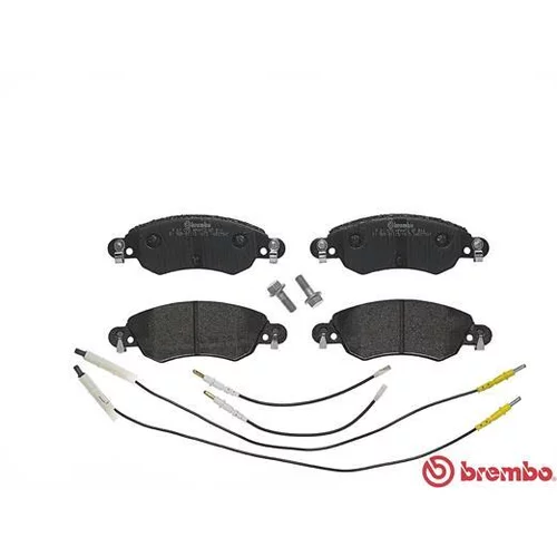 Sada brzdových platničiek kotúčovej brzdy P 61 070 /BREMBO/ - obr. 1