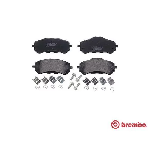 Sada brzdových platničiek kotúčovej brzdy P 61 120 /BREMBO/ - obr. 1