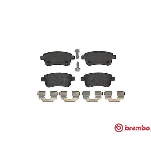 Sada brzdových platničiek kotúčovej brzdy P 68 054 /BREMBO/ - obr. 1
