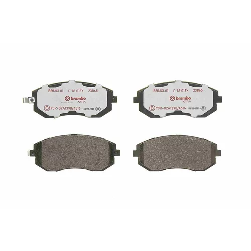 Sada brzdových platničiek kotúčovej brzdy P 78 013X /BREMBO/ - obr. 1