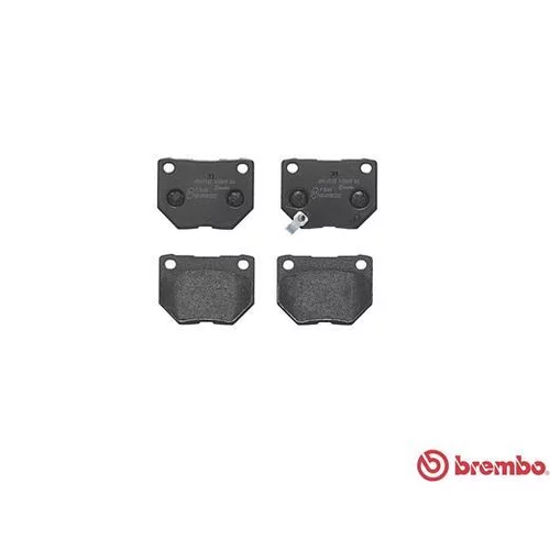 Sada brzdových platničiek kotúčovej brzdy P 78 016 /BREMBO/ - obr. 1