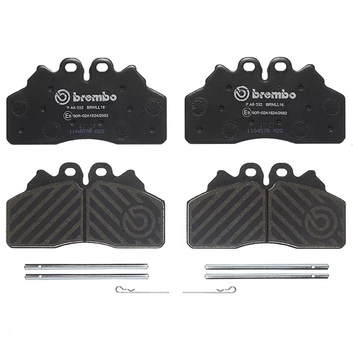 Sada brzdových platničiek kotúčovej brzdy P A6 032 /BREMBO/ - obr. 1