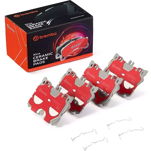 Sada brzdových platničiek kotúčovej brzdy BREMBO P50139NX