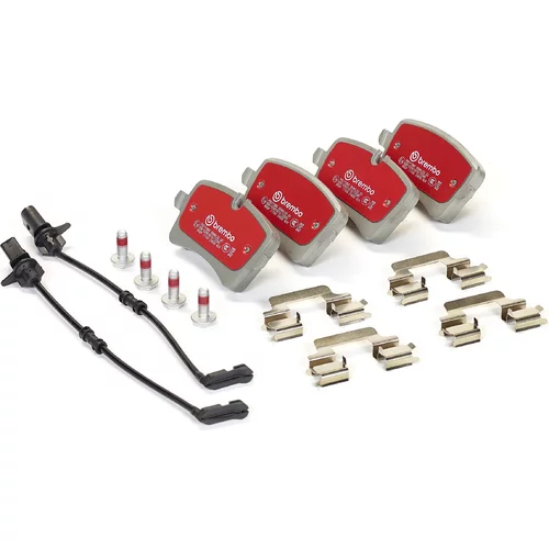 Sada brzdových platničiek kotúčovej brzdy P85119NX /BREMBO/ - obr. 1