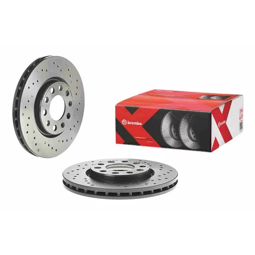 Brzdový kotúč 09.A721.1X /BREMBO/ - obr. 1