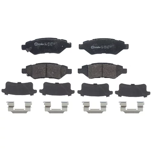Sada brzdových platničiek kotúčovej brzdy P 09 014 /BREMBO/ - obr. 1