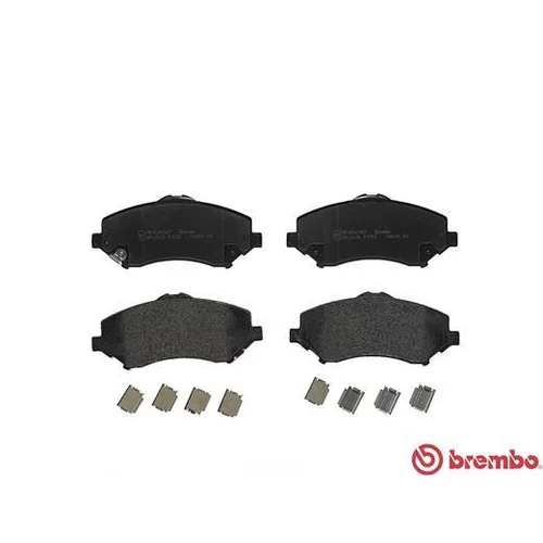Sada brzdových platničiek kotúčovej brzdy P 11 022 /BREMBO/ - obr. 1