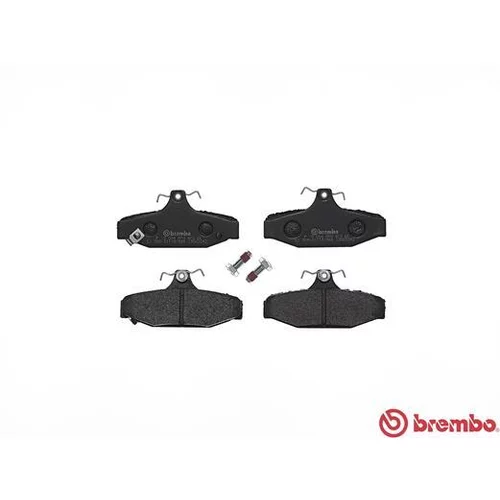 Sada brzdových platničiek kotúčovej brzdy P 15 004 /BREMBO/ - obr. 1