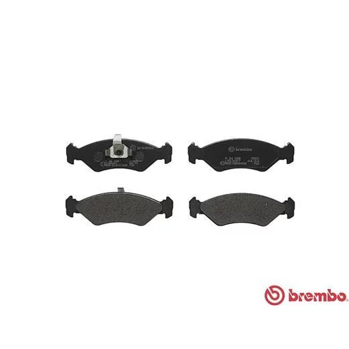 Sada brzdových platničiek kotúčovej brzdy P 24 028 /BREMBO/ - obr. 1