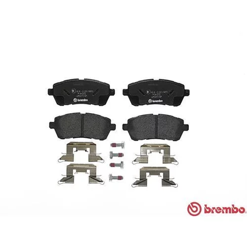 Sada brzdových platničiek kotúčovej brzdy P 24 072 /BREMBO/ - obr. 1
