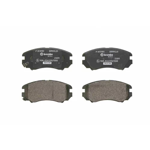 Sada brzdových platničiek kotúčovej brzdy P 30 018X /BREMBO/ - obr. 1