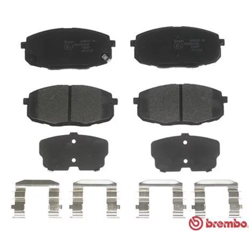 Sada brzdových platničiek kotúčovej brzdy P 30 077 /BREMBO/ - obr. 1