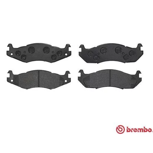 Sada brzdových platničiek kotúčovej brzdy P 37 001 /BREMBO/ - obr. 1