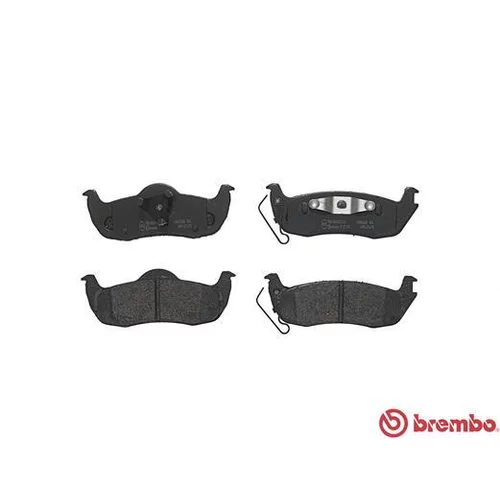 Sada brzdových platničiek kotúčovej brzdy P 37 011 /BREMBO/ - obr. 1