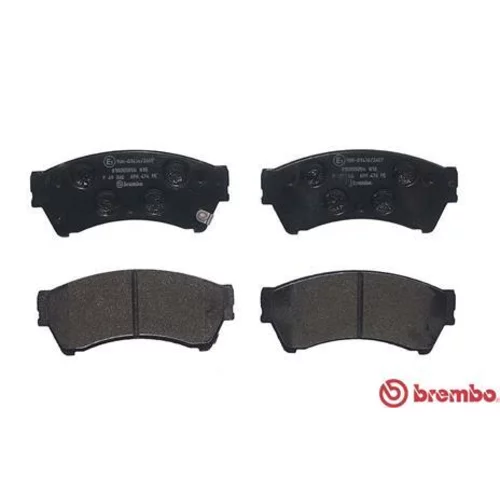 Sada brzdových platničiek kotúčovej brzdy P 49 060 /BREMBO/ - obr. 1