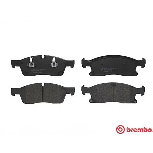 Sada brzdových platničiek kotúčovej brzdy P 50 108 /BREMBO/ - obr. 1
