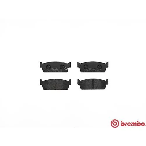 Sada brzdových platničiek kotúčovej brzdy P 56 053 /BREMBO/ - obr. 1