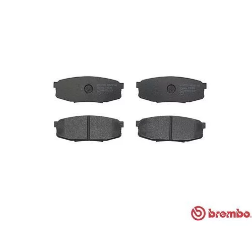 Sada brzdových platničiek kotúčovej brzdy P 83 098X /BREMBO/ - obr. 1
