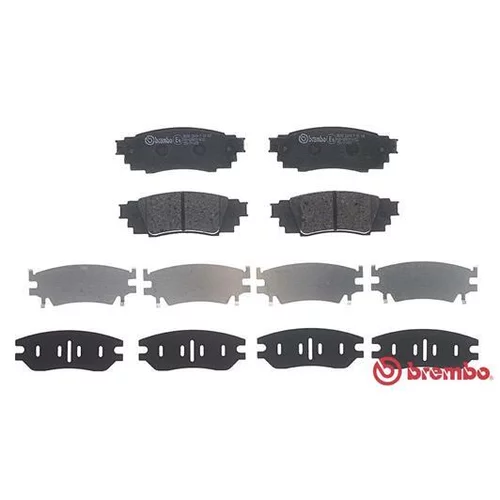 Sada brzdových platničiek kotúčovej brzdy P 83 160 /BREMBO/ - obr. 1