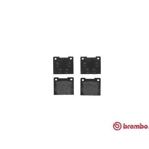 Sada brzdových platničiek kotúčovej brzdy P 86 001 /BREMBO/ - obr. 1
