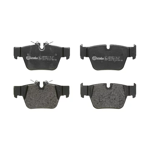 Sada brzdových platničiek kotúčovej brzdy P 06 117 /BREMBO/ - obr. 1