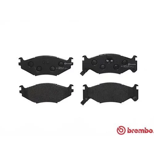 Sada brzdových platničiek kotúčovej brzdy P 11 007 /BREMBO/ - obr. 1