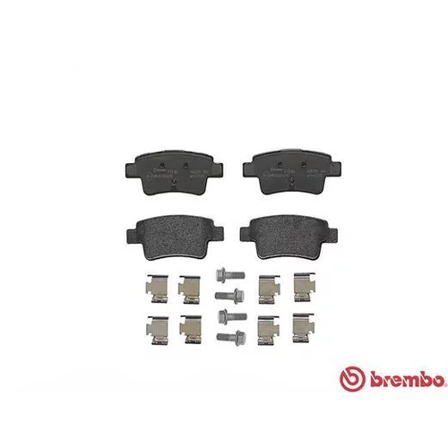 Sada brzdových platničiek kotúčovej brzdy P 23 104 /BREMBO/ - obr. 1