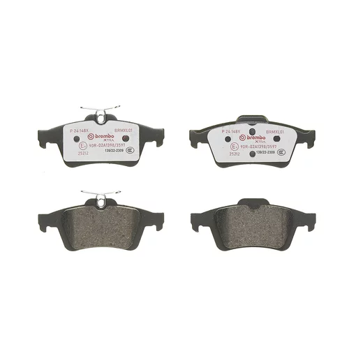 Sada brzdových platničiek kotúčovej brzdy P 24 148X /BREMBO/ - obr. 1