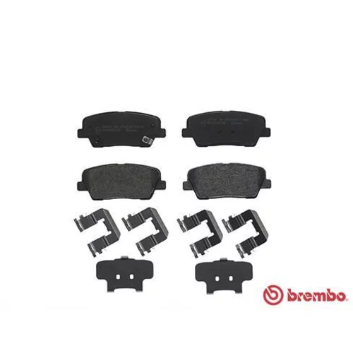 Sada brzdových platničiek kotúčovej brzdy P 30 063 /BREMBO/ - obr. 1
