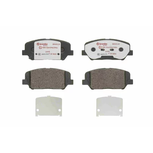 Sada brzdových platničiek kotúčovej brzdy P 30 065X /BREMBO/ - obr. 1