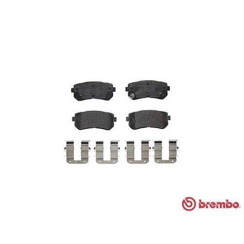 Sada brzdových platničiek kotúčovej brzdy P 30 068 /BREMBO/ - obr. 1