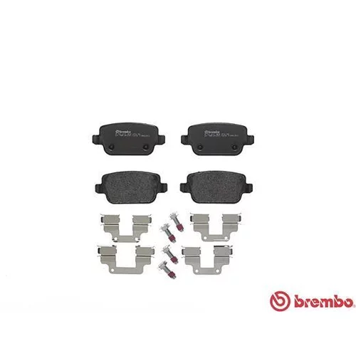 Sada brzdových platničiek kotúčovej brzdy P 44 017 /BREMBO/ - obr. 1