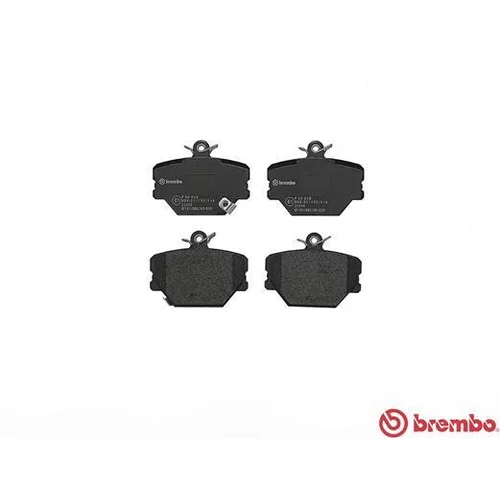 Sada brzdových platničiek kotúčovej brzdy P 50 038 /BREMBO/ - obr. 1
