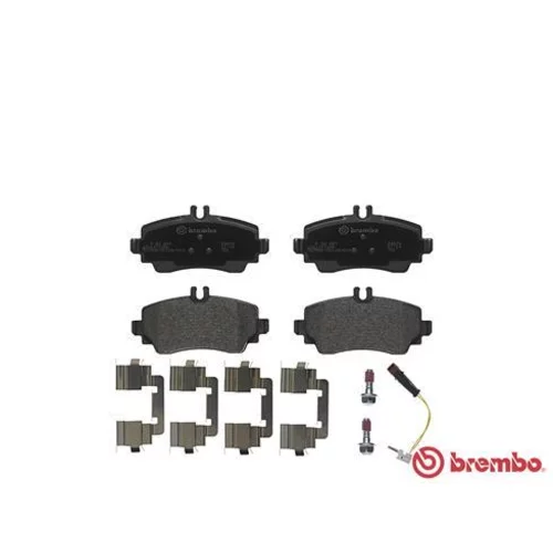 Sada brzdových platničiek kotúčovej brzdy P 50 047 /BREMBO/ - obr. 1