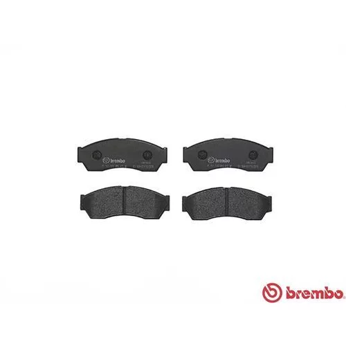 Sada brzdových platničiek kotúčovej brzdy P 52 019 /BREMBO/ - obr. 1