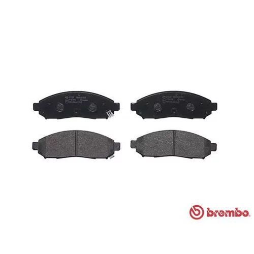 Sada brzdových platničiek kotúčovej brzdy P 56 096 /BREMBO/ - obr. 1