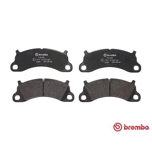 Sada brzdových platničiek kotúčovej brzdy P 65 025 /BREMBO/ - obr. 1
