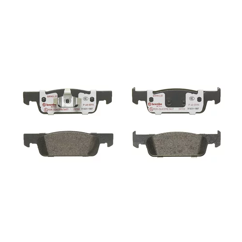 Sada brzdových platničiek kotúčovej brzdy P 68 059X /BREMBO/ - obr. 1