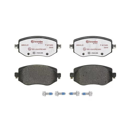 Sada brzdových platničiek kotúčovej brzdy P 68 068X /BREMBO/ - obr. 1