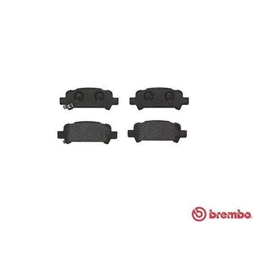 Sada brzdových platničiek kotúčovej brzdy P 78 011 /BREMBO/ - obr. 1