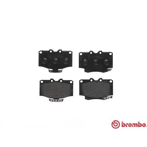 Sada brzdových platničiek kotúčovej brzdy P 83 026 /BREMBO/ - obr. 1