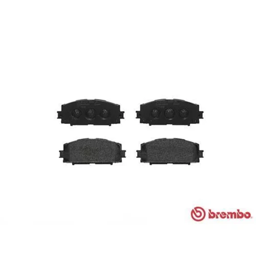 Sada brzdových platničiek kotúčovej brzdy P 83 086 /BREMBO/ - obr. 1