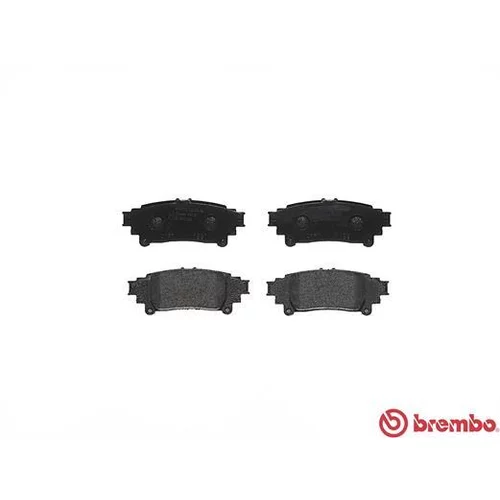 Sada brzdových platničiek kotúčovej brzdy P 83 132 /BREMBO/ - obr. 1