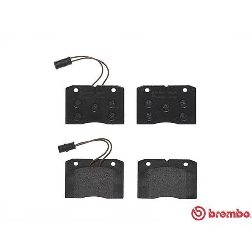 Sada brzdových platničiek kotúčovej brzdy P A6 009 /BREMBO/ - obr. 1